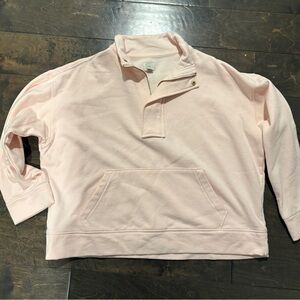 A New Day Soft Pink Fleece Top